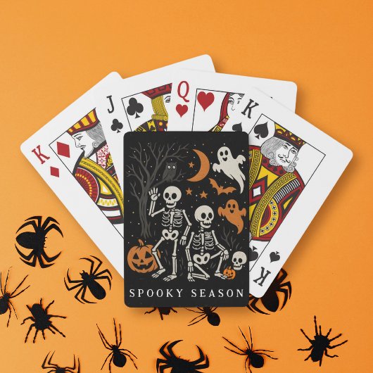 Jeu De Cartes Anti Trump Halloween Skeleton
