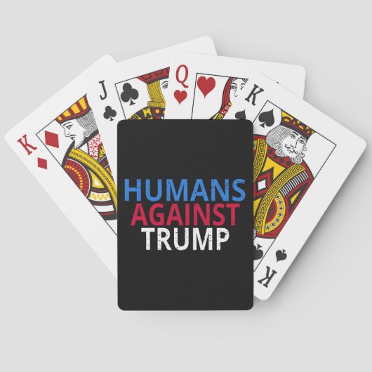 Jeu De Cartes Anti-Trump - Humains contre Trump (dos)