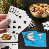 Jeu De Cartes Antique of moon drawing  (In Situ)