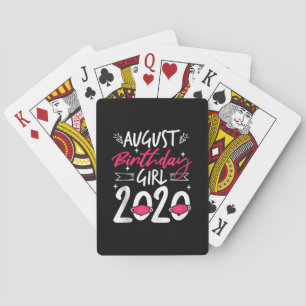 Jeu De Cartes Août Anniversaire Quarantaine Cadeau Femmes Son Fi