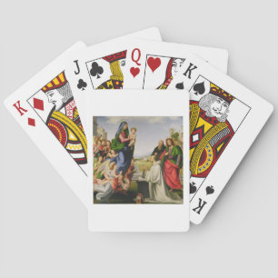 Jeu De Cartes Apparition of the Virgin to St. Bernard, 1504-07 (