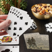 Jeu De Cartes Après une longue bataille (In Situ)