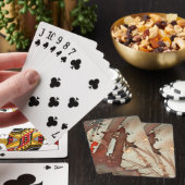 Jeu De Cartes aquarelle 5 d'arrière - plan (In Situ)