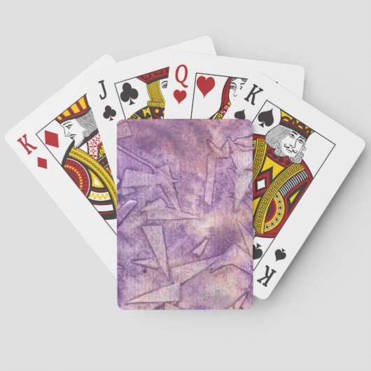 Jeu De Cartes aquarelle arrière - plan (dos)