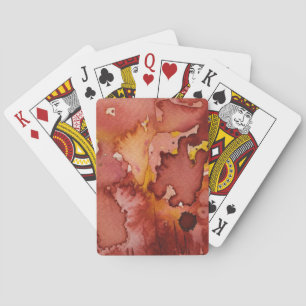 Jeu De Cartes Aquarelle arrière - plan 3
