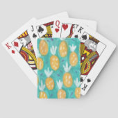 Jeu De Cartes Aquarelle d'ananas (dos)