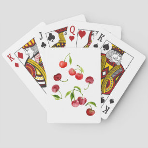 Jeu De Cartes Aquarelle de cerisier blanc