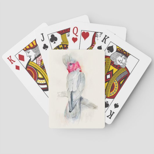 Jeu De Cartes Aquarelle Opera Cockatoo (dos)