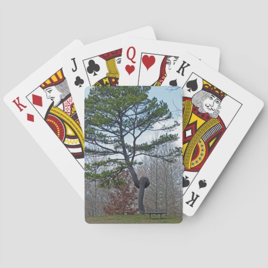 Jeu De Cartes Arborescence tronquée (dos)