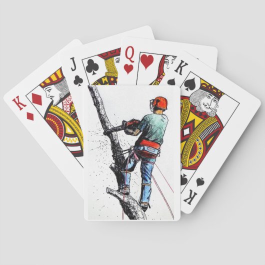 Jeu De Cartes Arboriste Tree Surgeon (dos)
