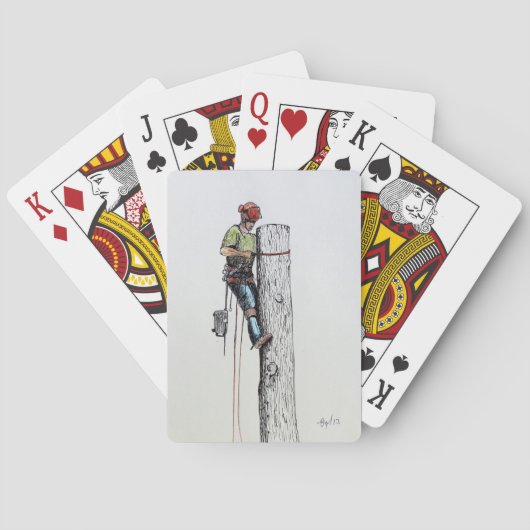 Jeu De Cartes Arboriste Tree Surgeon (dos)