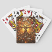 Jeu De Cartes Arbre au Clair de Lune de l'Éternité Embrasée (dos)