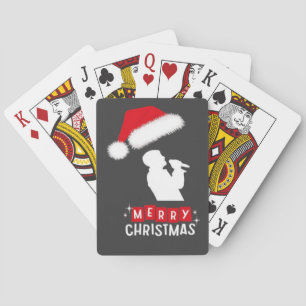 Jeu De Cartes Arbre de la bibliothèque de joyeux Noël