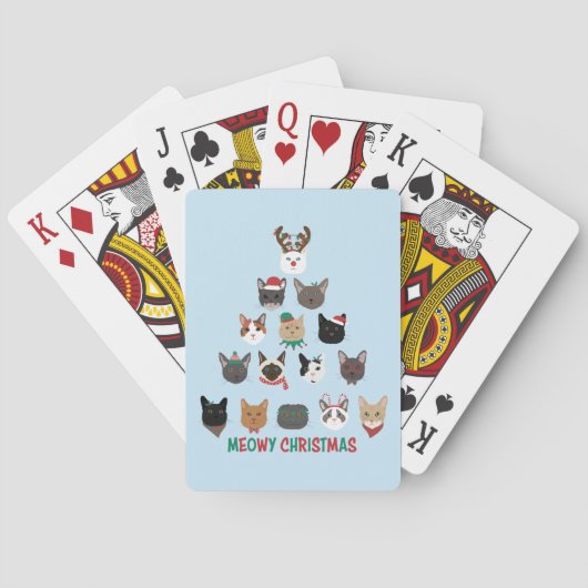 Jeu De Cartes Arbre de Noël (dos)