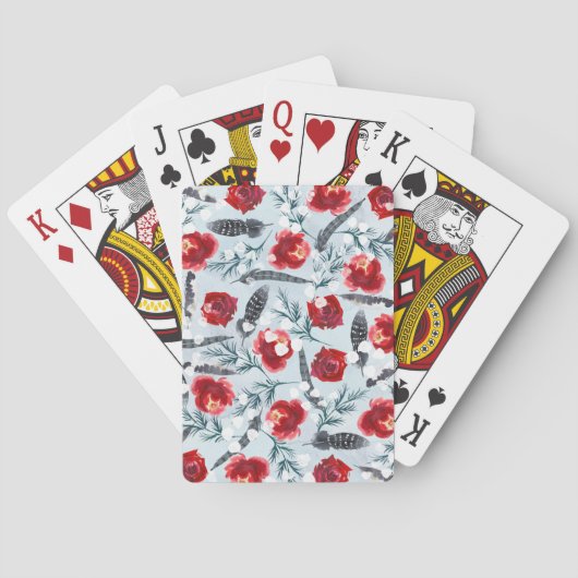 Jeu De Cartes Arbre de Noël (dos)