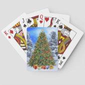 Jeu De Cartes Arbre de Noël (dos)