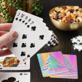 Jeu De Cartes Arbre de Noël Iridescente (In Situ)