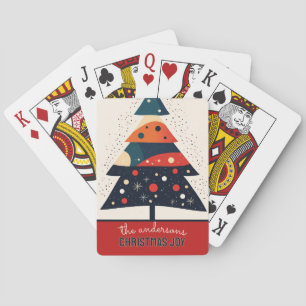 Jeu De Cartes Arbre de Noël personnalisable