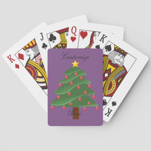 Jeu De Cartes Arbre de Noël Thunder_Cove (dos)
