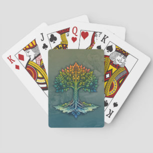 Jeu De Cartes Arbre de Vie Aube Changeante