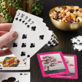 Jeu De Cartes Arbre rose bonsaï (In Situ)