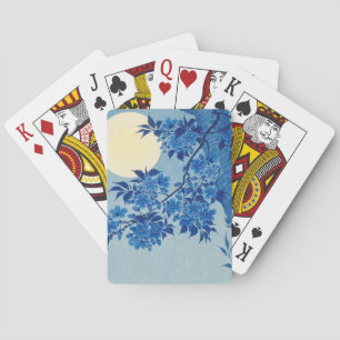 Jeu De Cartes Arbre sous la lune bleue : nuit de floraison des c
