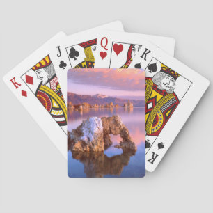 Jeu De Cartes Arc de tuf calcaire à Mono Lake