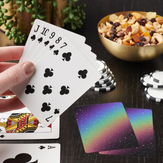 Jeu De Cartes Arc en arc-en-ciel élégant (In Situ)