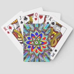Jeu De Cartes Arc en ciel atomique UFO