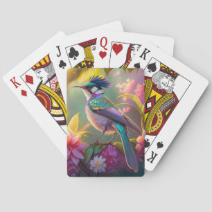 Jeu De Cartes Arc-en-ciel bleu à ailes Imaginaire de Sunbird