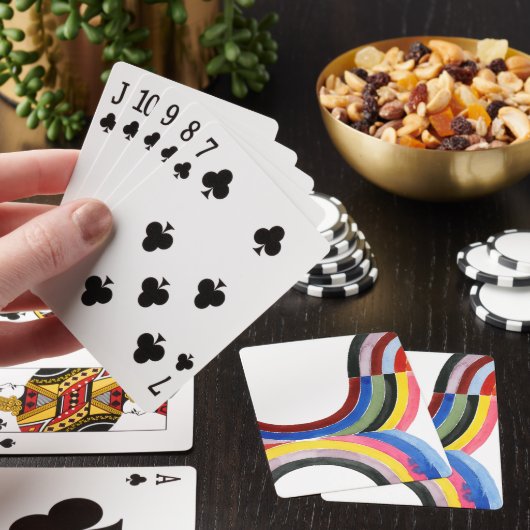 Jeu De Cartes Arc-en-ciel déconstruit - vertical (In Situ)