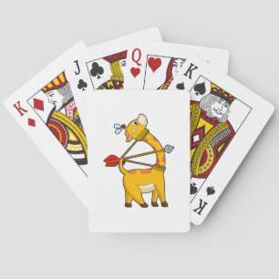 Jeu De Cartes Archer de girafe flèche Bow