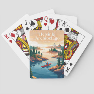Jeu De Cartes Archipel d'Helsinki Finlande