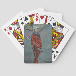 Jeu De Cartes Arlequin (Joker) (par Paul Cézanne)