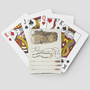 Jeu De Cartes Armes, outils et bijoux de Puri et de Botocudos