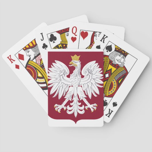 Jeu De Cartes Armoiries de Pologne (dos)