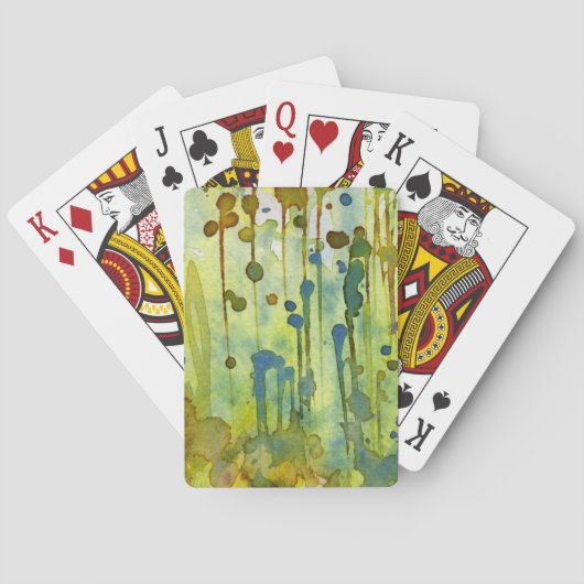 Jeu De Cartes arrière - plan abstrait (dos)