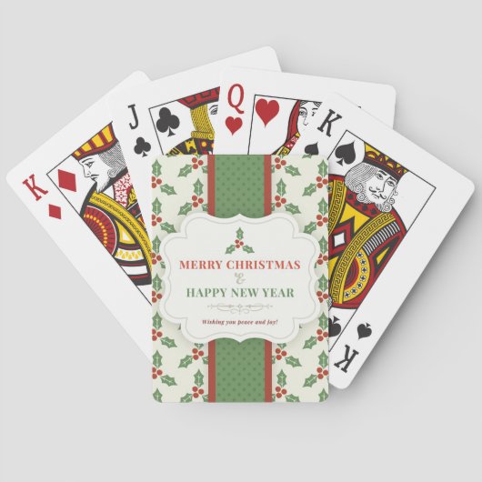 Jeu De Cartes Arrière - plan blanc avec souris et message (dos)