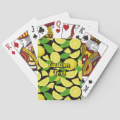 Jeu De Cartes Arrière - plan citron (dos)