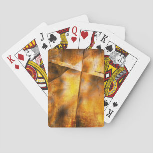 Jeu De Cartes arrière - plan coloré abstrait d'art