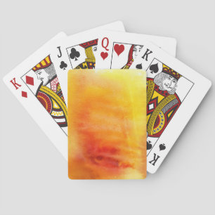 Jeu De Cartes Arrière - plan peint à la main 19 d'aquarelle