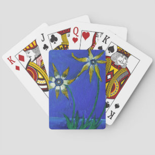 Jeu De Cartes Art à texture fleurie Classique Playing Cards