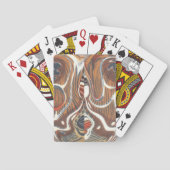 Jeu De Cartes Art Abstrait africain (dos)