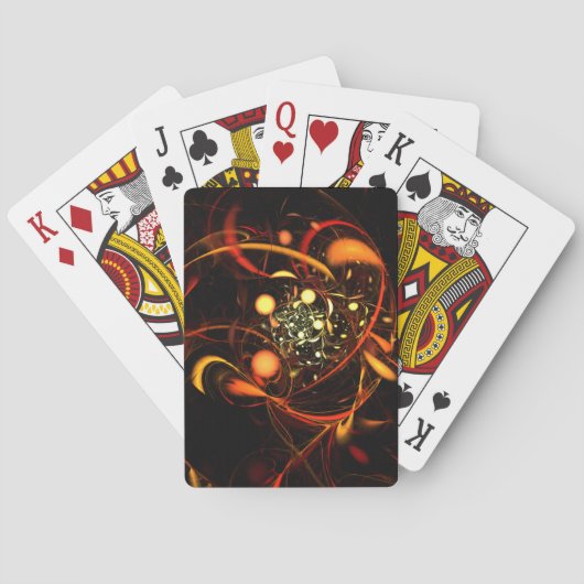 Jeu De Cartes Art Abstrait Heartbeat (dos)