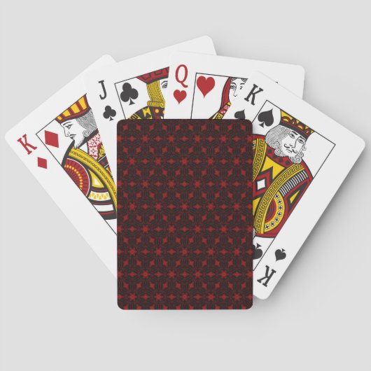 Jeu De Cartes Art Abstrait moderne et transparent (dos)