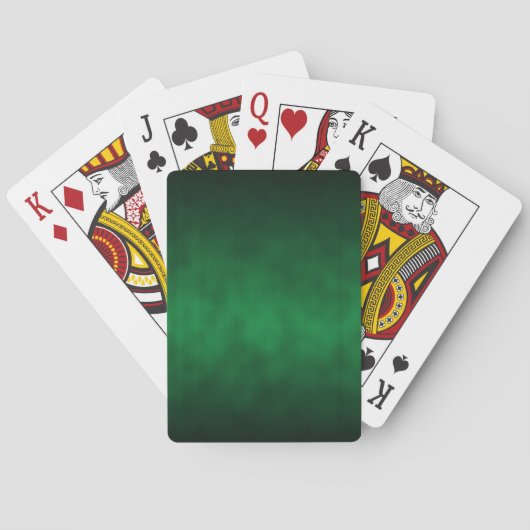 Jeu De Cartes Art Arrière - plan Ombre Gothique Vert (dos)