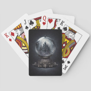 Jeu De Cartes Art de boule de cristal gothique – Fantastique som