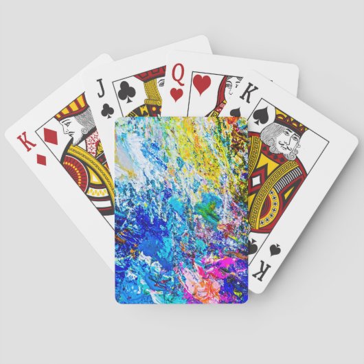 Jeu De Cartes Art de la palette de couleurs (dos)