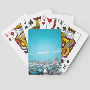 Jeu De Cartes Art de plage côtière du Jersey Shore