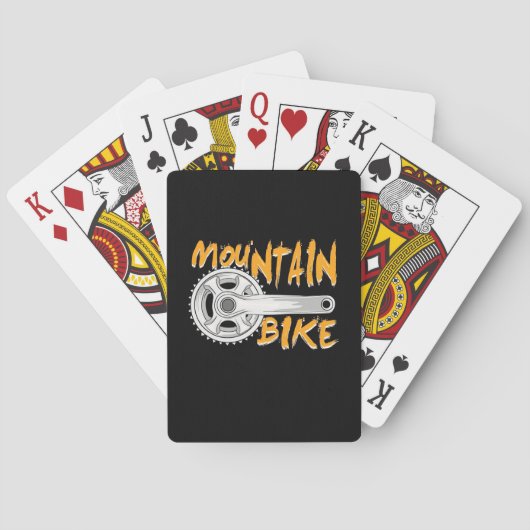 Jeu De Cartes Art de VTT (dos)
